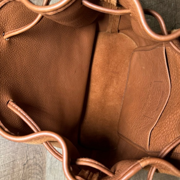 ❤️SOLD❤️Vintage Coach Russet Berkeley Drawstring 9012 - Picture 7 of 10